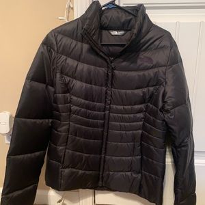 North face black jacket medium